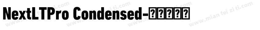 NextLTPro Condensed字体转换